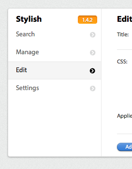 Styles Editor